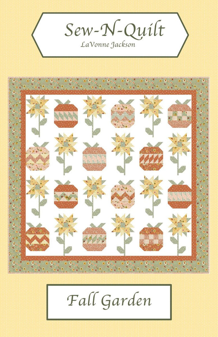 Fall Garden Quilt Pattern - P188-FALLGARDEN