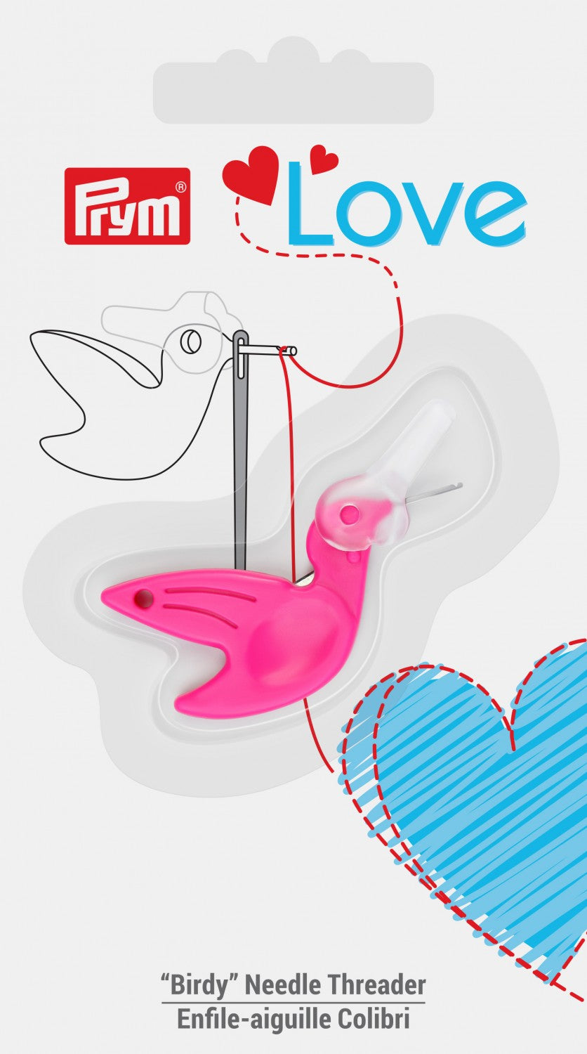 Prym Love Birdy Needle Threader - PL60128