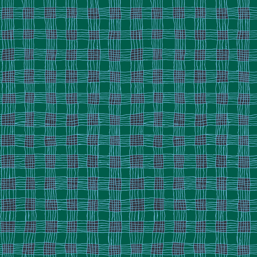 Kaffe Fasset blue gingham print