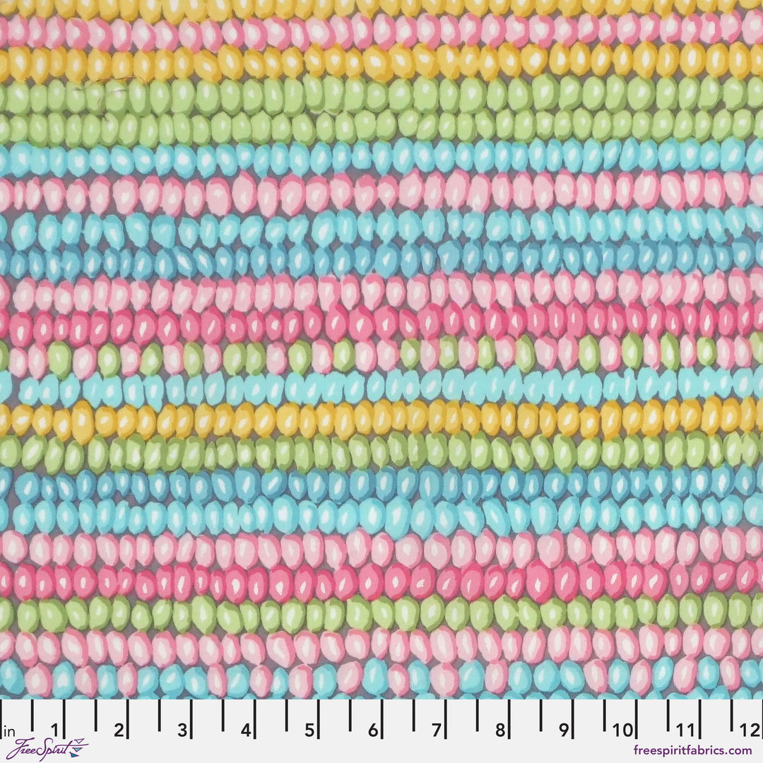 Vintage - Bead Stripe -Pastel - PWGP050.Pastel