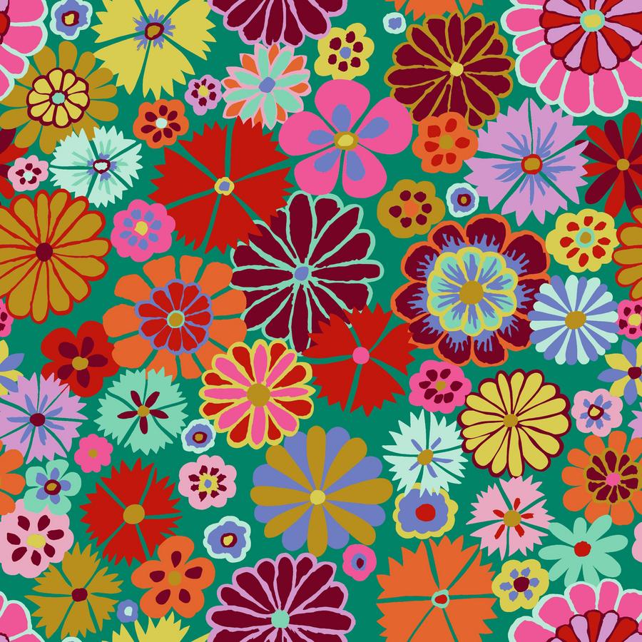Folk Flower - Multi - PWGP204.MULTI