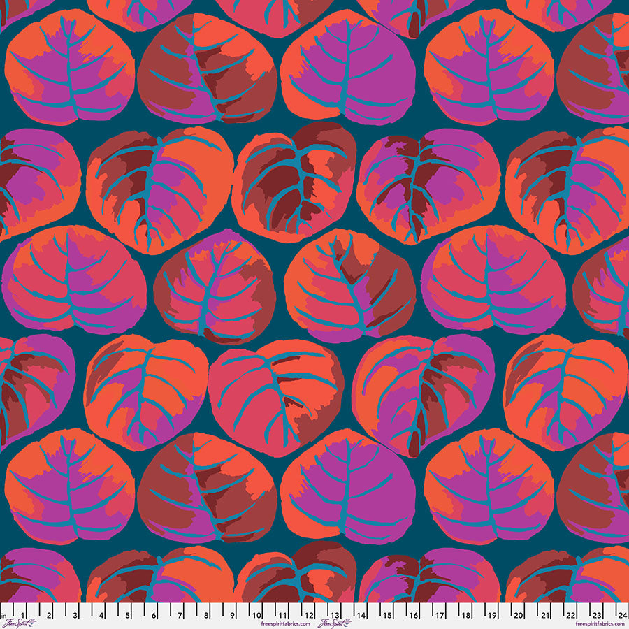 Palm Leaves - Red - PWGP208.RED