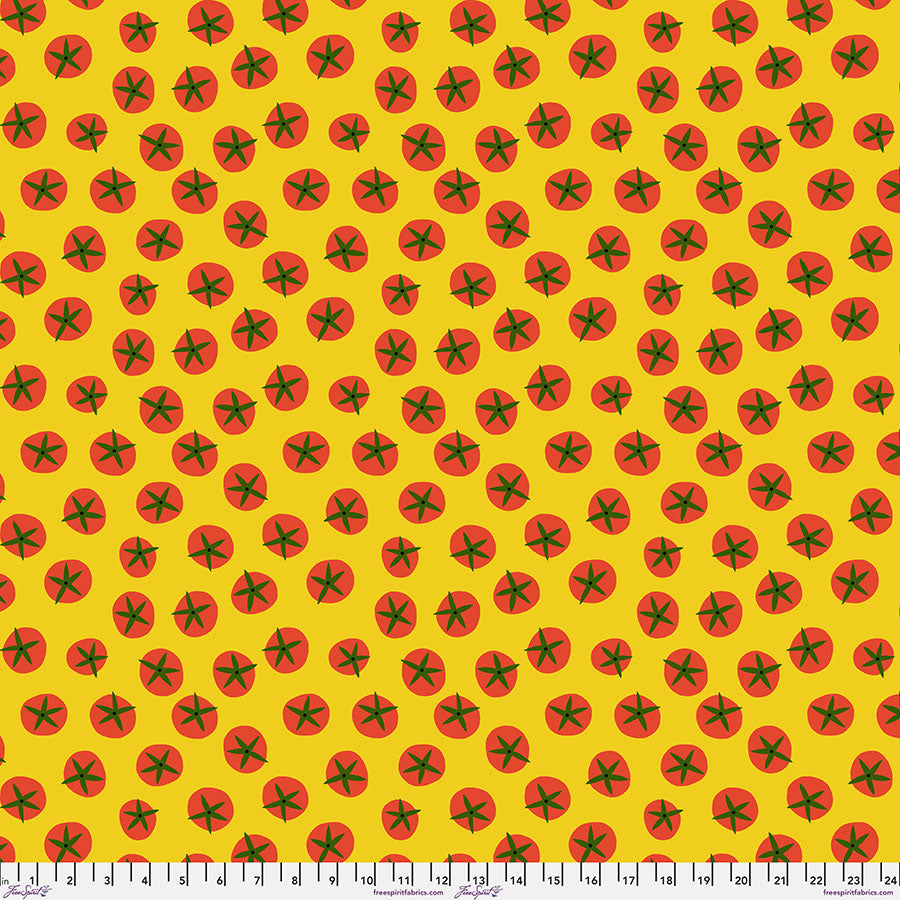 Pre-Order - Vegetable Patch - Tomato Yellow - PWJS189.YELLOW