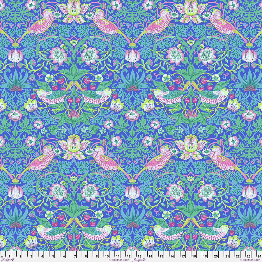 Strawberry Thief - Blue - PWKW013.BLUE