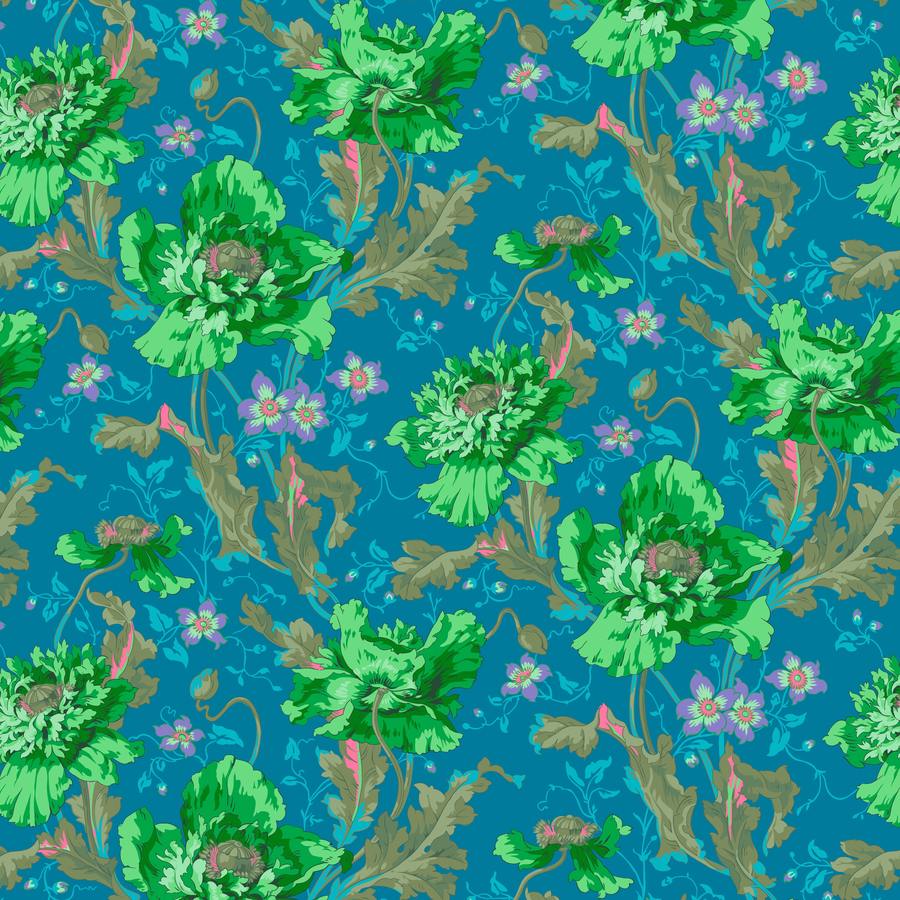 Papaver - Green - PWPJ127.GREEN