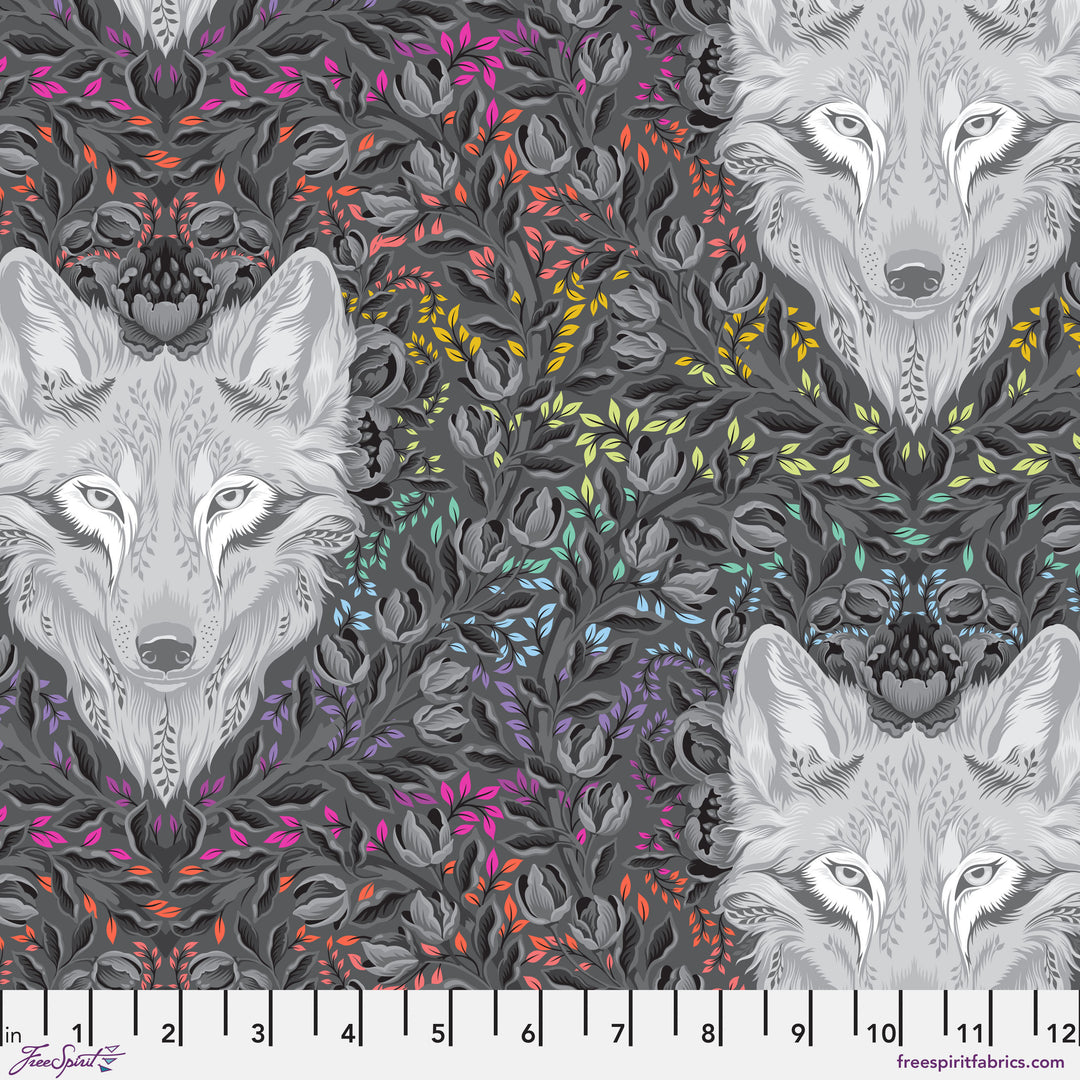 Pre-Order Graywork - Wolf of Pink Street in Carbon - PWTP256.CARBON