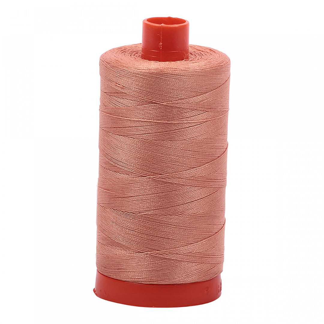 Mako Cotton Thread Solid 50wt 1422yds - Peach - A1050-2215