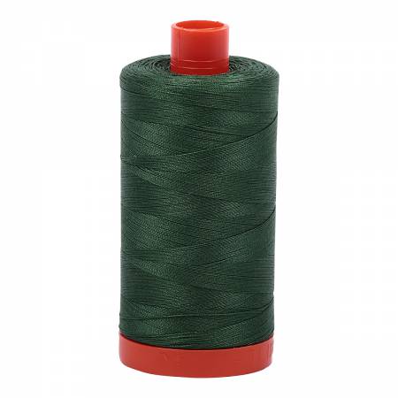 Mako Cotton Thread Solid 50wt 1422yds - Pine - A1050-2892