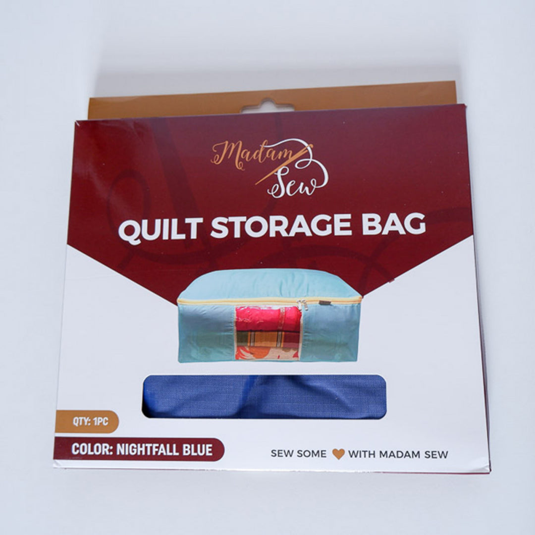 Night Fall Blue Quilt Storage Bag - QSB-NGHT - Madam Sew