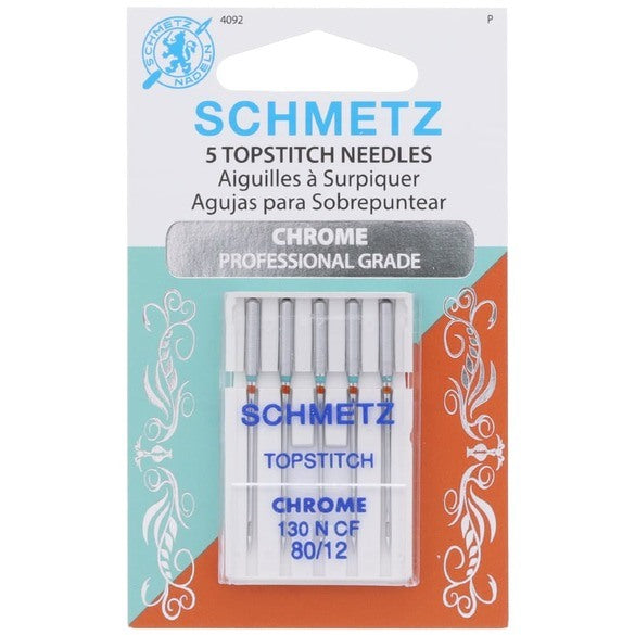 Topstitch Needle 5 ct Size 80/12 - 4092