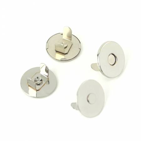 Two Magnetic Snaps 3/4" Nickel - STS158S