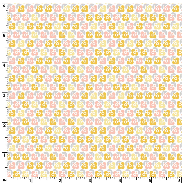 Vintage Flora Lucky Flower Yellow - MAS10338-S
