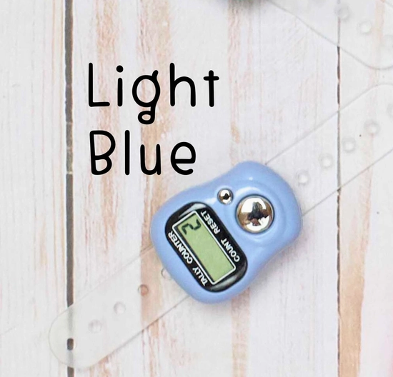 Digital Row Counter - Light Blue