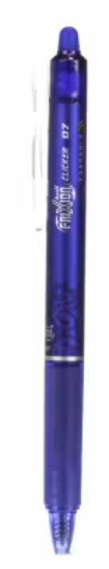 Frixion Clicker Pen Blue Fine Point 0.7mm - FXC-BLUFBC