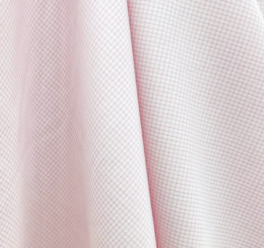 Pima Classics Light Pink Tattersall - #794