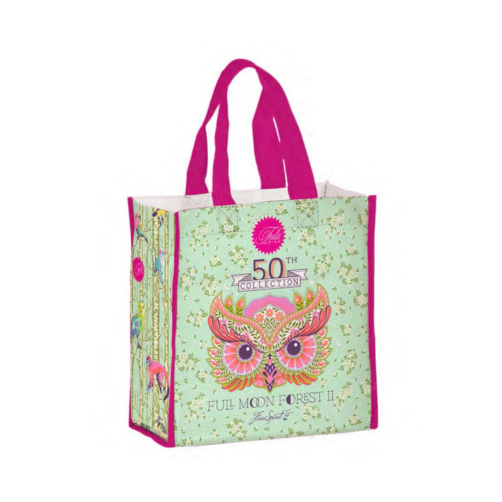 Tula Pink 50th Anniversary Full Moon Forest II Tote Bag