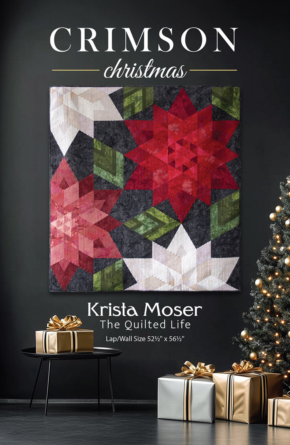 Crimson Christmas Pattern - TQL10036