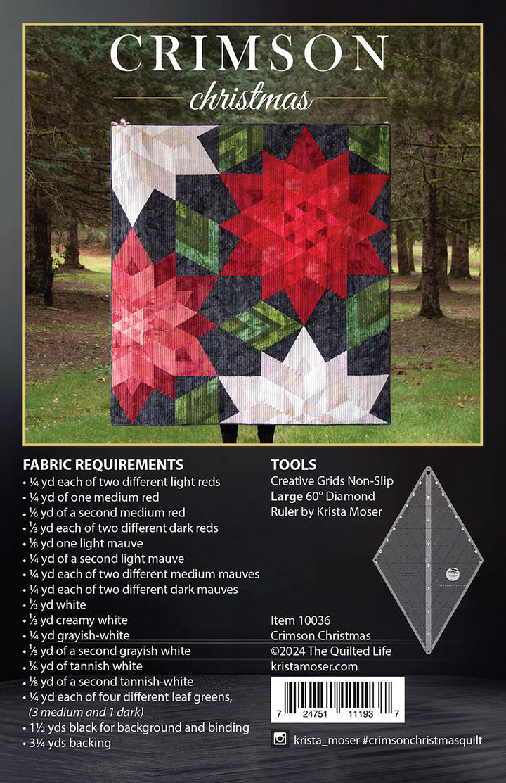 Crimson Christmas Pattern - TQL10036