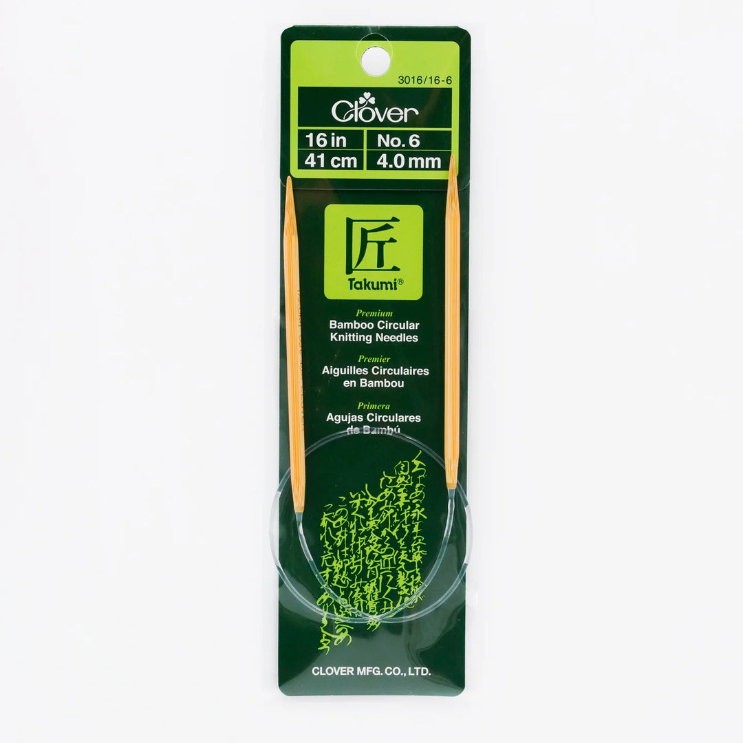 PRO "Takumi" Circular Knitting Needle 16in. No.6 (4.00mm)