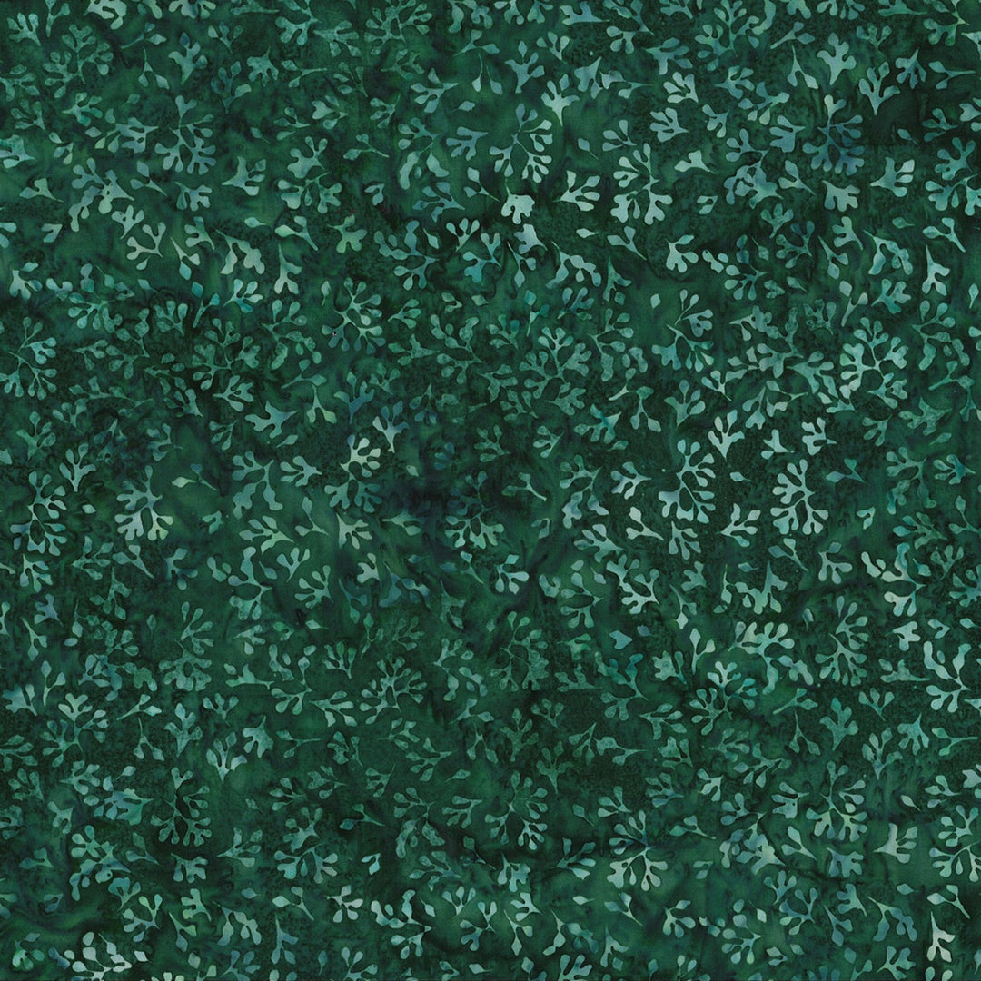 Bali Batik - Ditzy Leaf - Hunter - V2512H-60