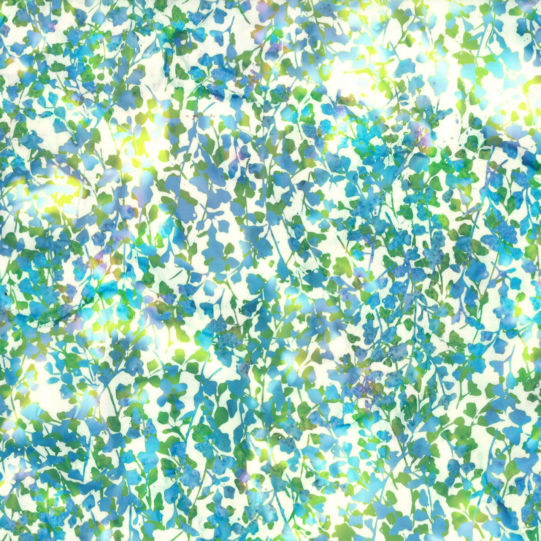 Bali Batik - Vine Leaf - H-Sk Parakeet - V2519H-271