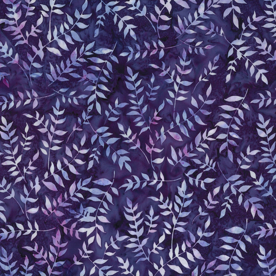 Bali Batik - Leaf - H-V Violet # V2520H-81