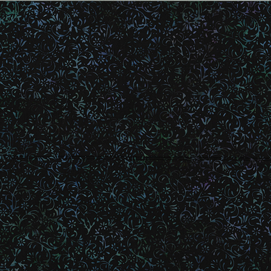 Bali Batik - Black Blue - V2535H-215