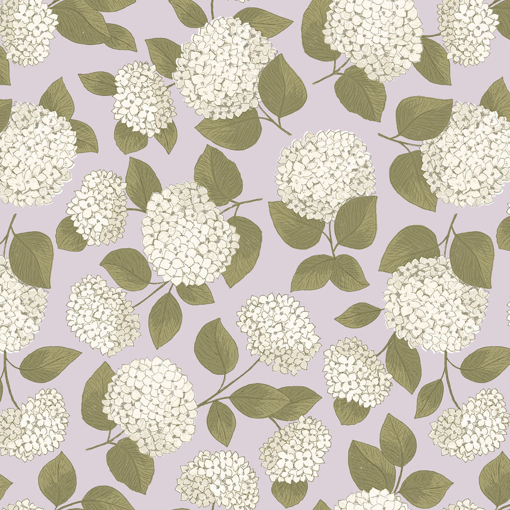 Dawn Melody - Hydrangea Toss Pale Purple - Y4237-135
