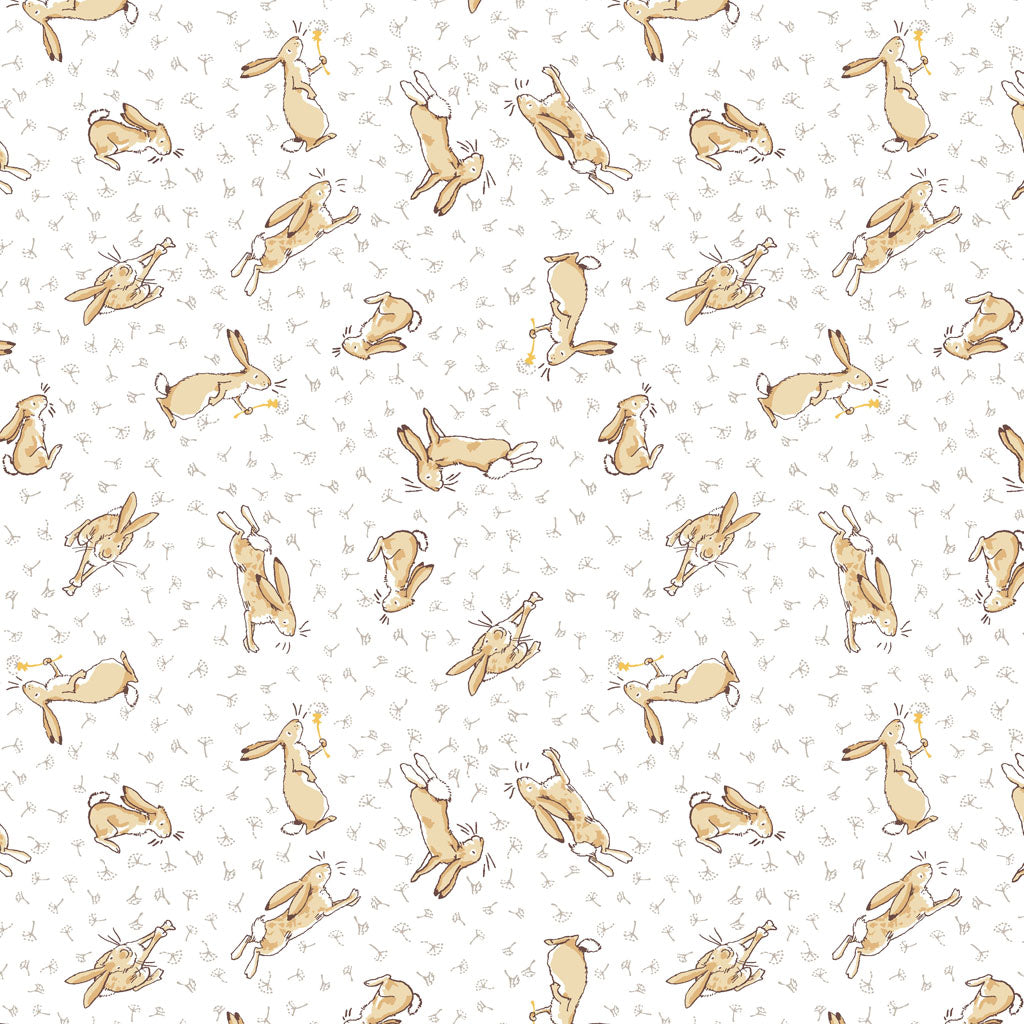 Tossed Bunnies White - Y4247-1 - Guess How Much I Love You