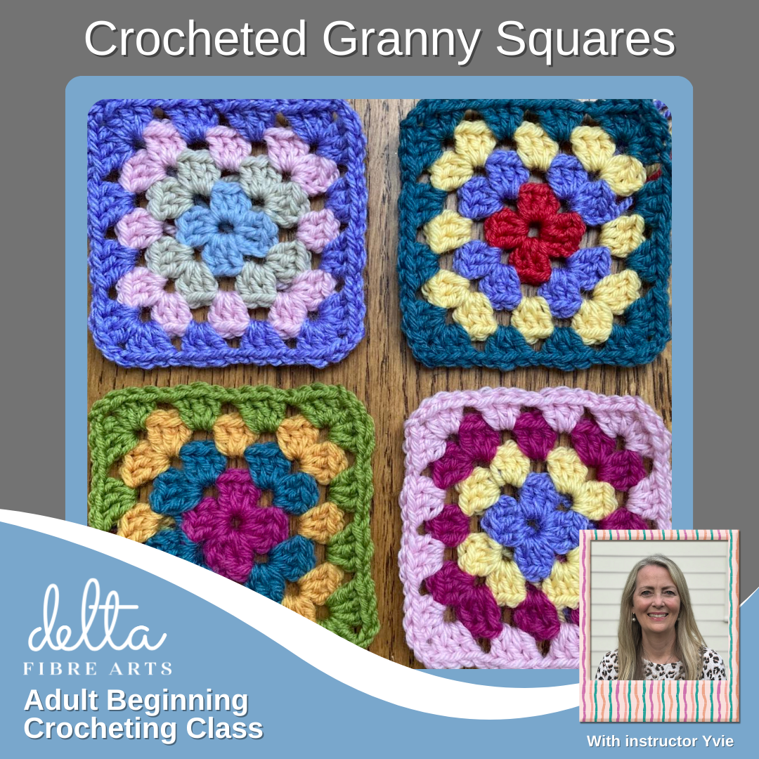 Crocheted Granny Squares-September 30-Memphis