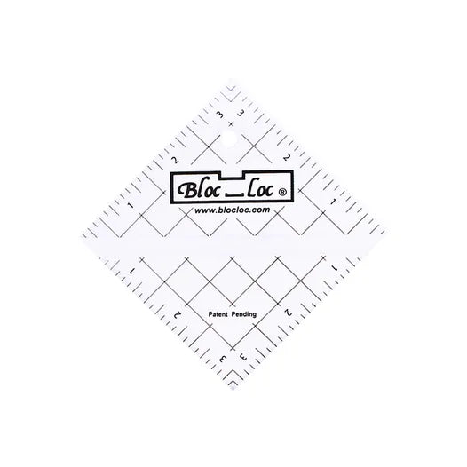 Bloc Loc Half Square Triangle 3-1/2" Quilting Ruler - USAUS Inc.