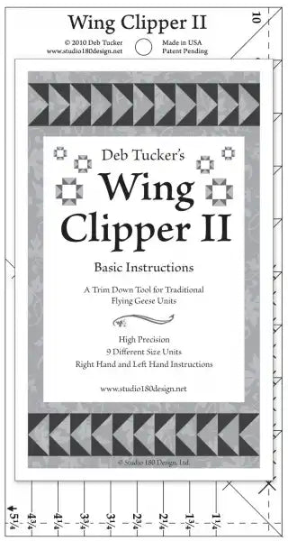 Wing Clipper II - Trim Tool for Flying Geese - UDT08