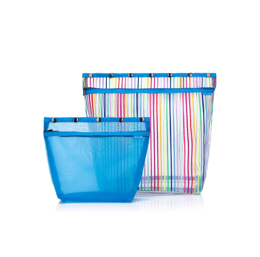 Oh Snap - Clear Rainbow Blue - Large/XLarge