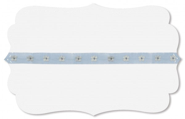 .5" Forget Me Not Blossom Ribbon