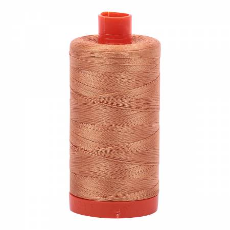 Mako Cotton Thread Solid 50wt 1422yds - Caramel - A1050-2210
