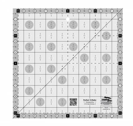 Creative Grids Perfect 10 Ruler - CGRPERF10