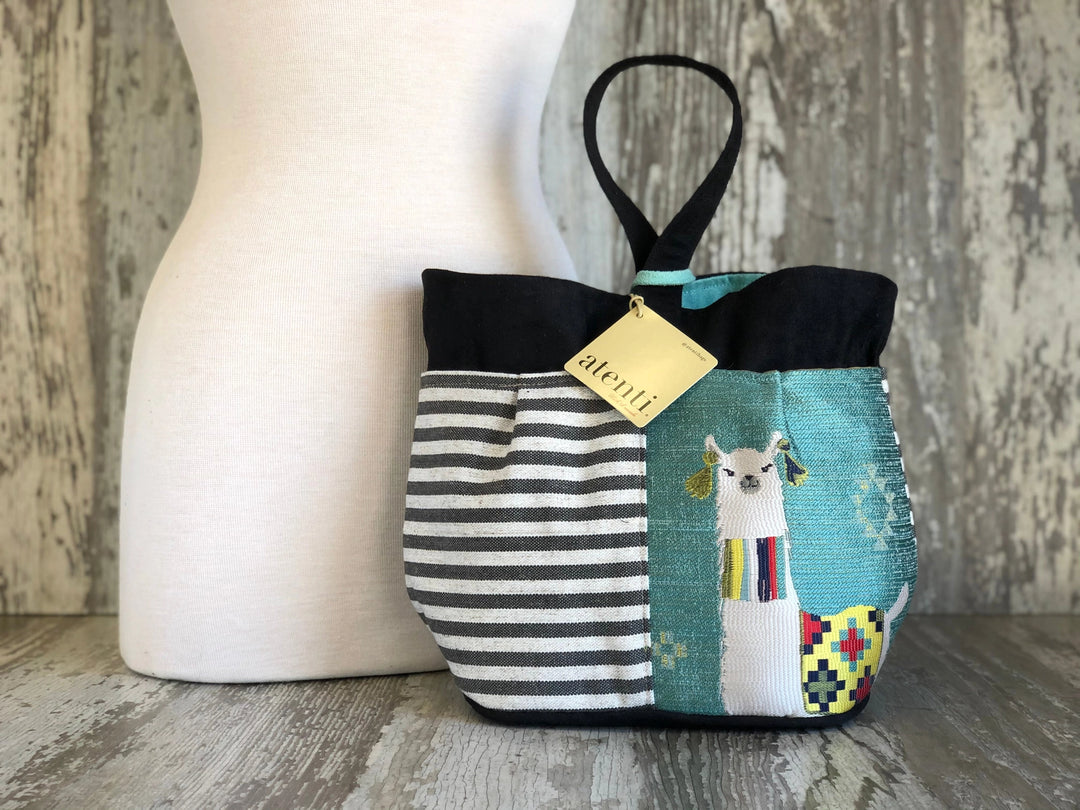 Knitting/Crochet Organizer, Project Bag Mamallama Tall Caddy