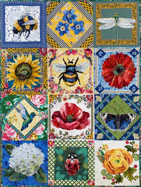Garden Party Pattern - Emily Taylor - Collage Quilter