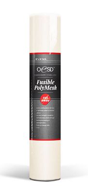 Polymesh Fusible CutAway White 10in x 10yd - HBF15-10