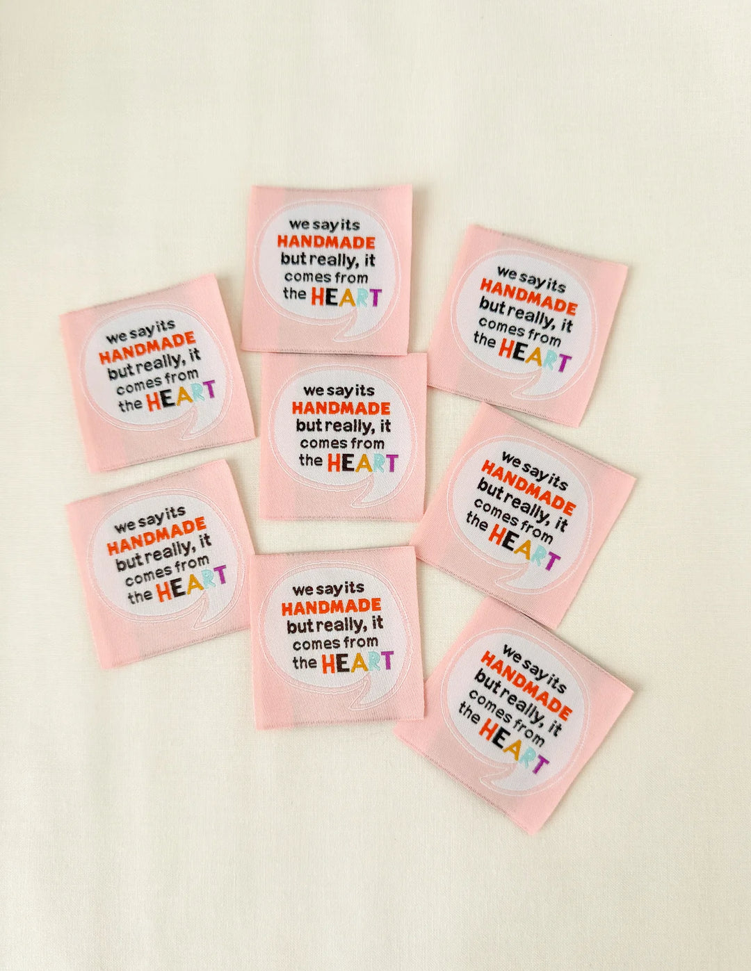 From The Heart Woven Label