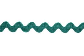 Medium Caribbean Green Rick Rack