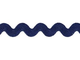 Jumbo Navy Rick Rack