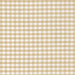 Khaki 1/16" Gingham