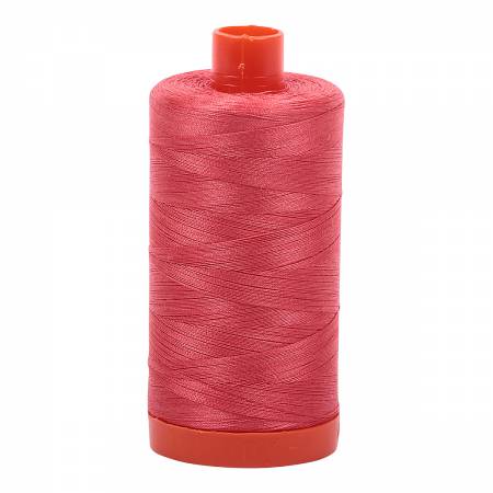 Mako Cotton Thread Solid 50wt 1422yds - Medium Red - A1050-5002