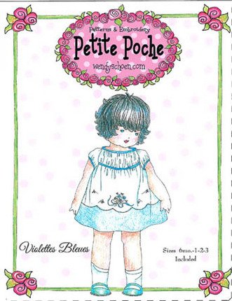 Violettes Blues - Petite Poche
