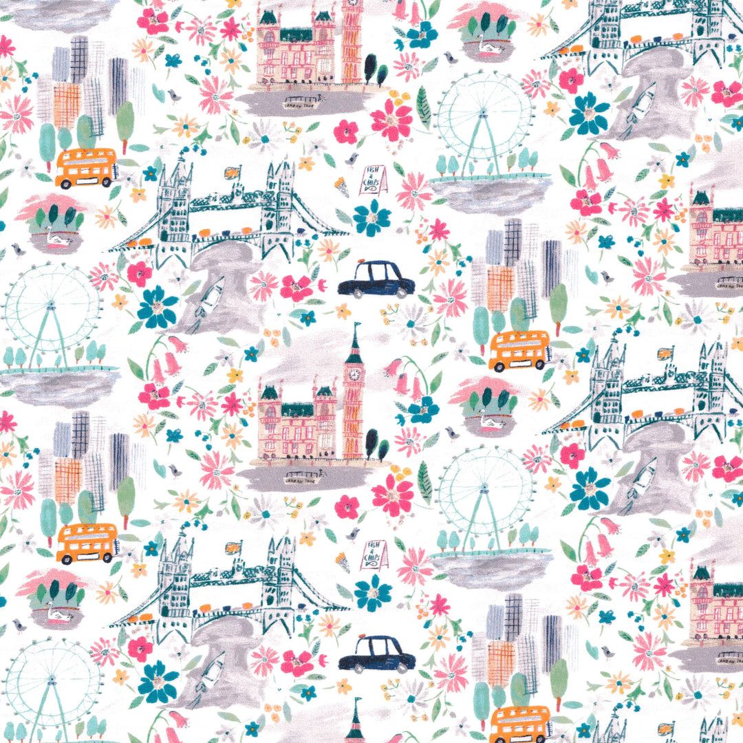 Pride and Bloom (C) - Tana Lawn