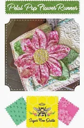 Petal Pop Flower Runner Pattern - SBQ03