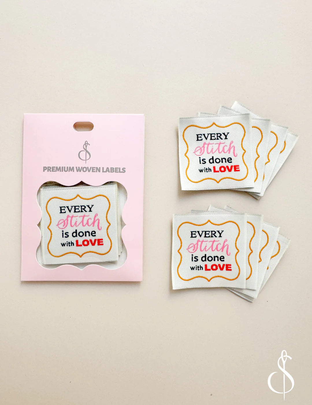 Every Stitch Woven Label