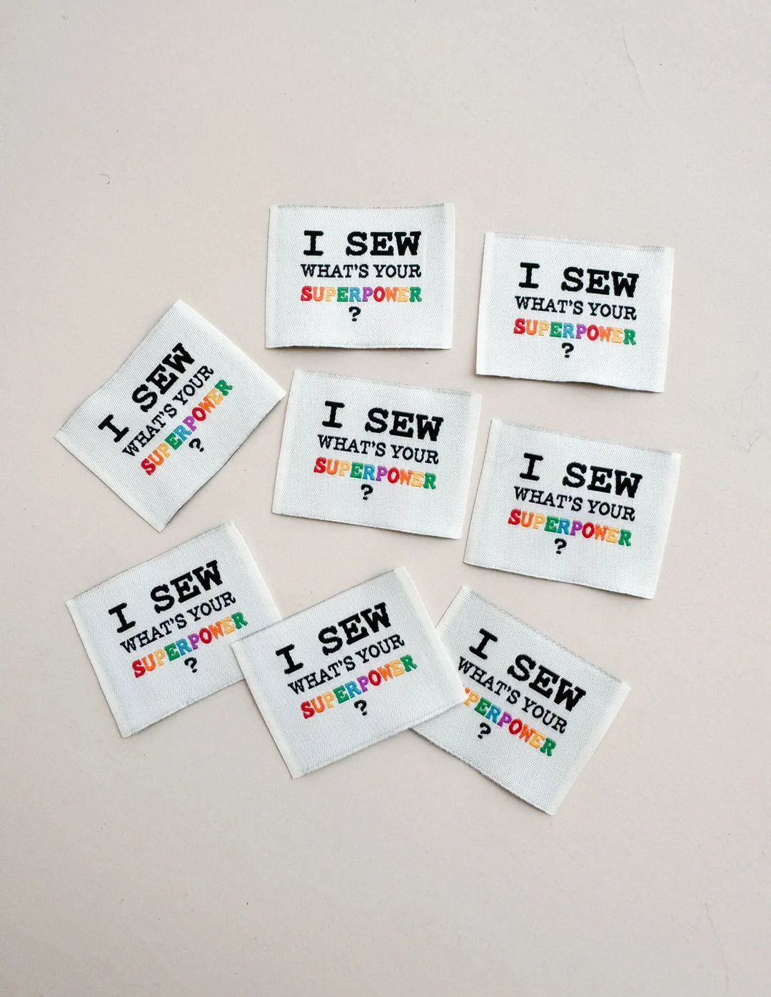 Super Power Woven Label