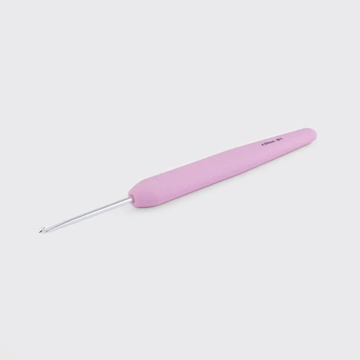 Waves 2.0 Single Ended Silver Crochet Hook